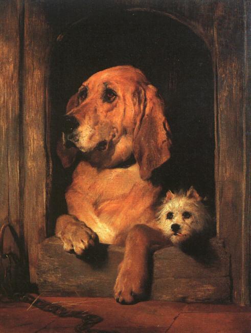 Sir Edwin Landseer Dignity and Impudence oil painting picture